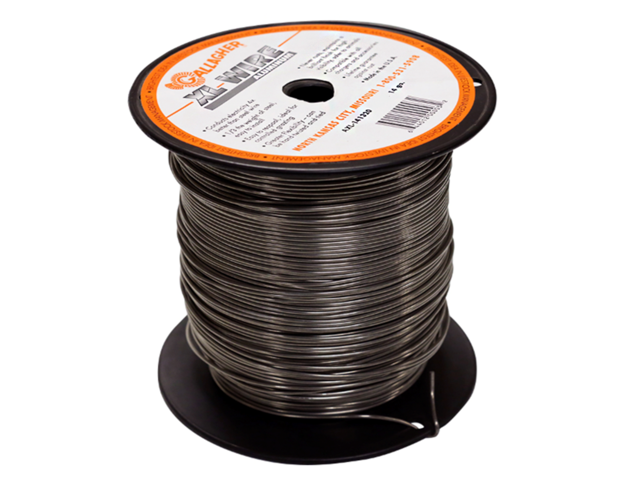 5 Rolls of 12.5 Gauge, Aluminum Electric Fence Wire  20,000' Of Wire –  Gallagher Electric Fence Products from Valley Farm Supply