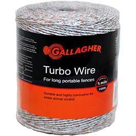 Gallagher Electric Fence Poly Wire | Bonus Pack - 1312 Ft Plus Free 328 Ft  Roll | 6 Stainless Steel Strands for Reliable Conductivity and Rust
